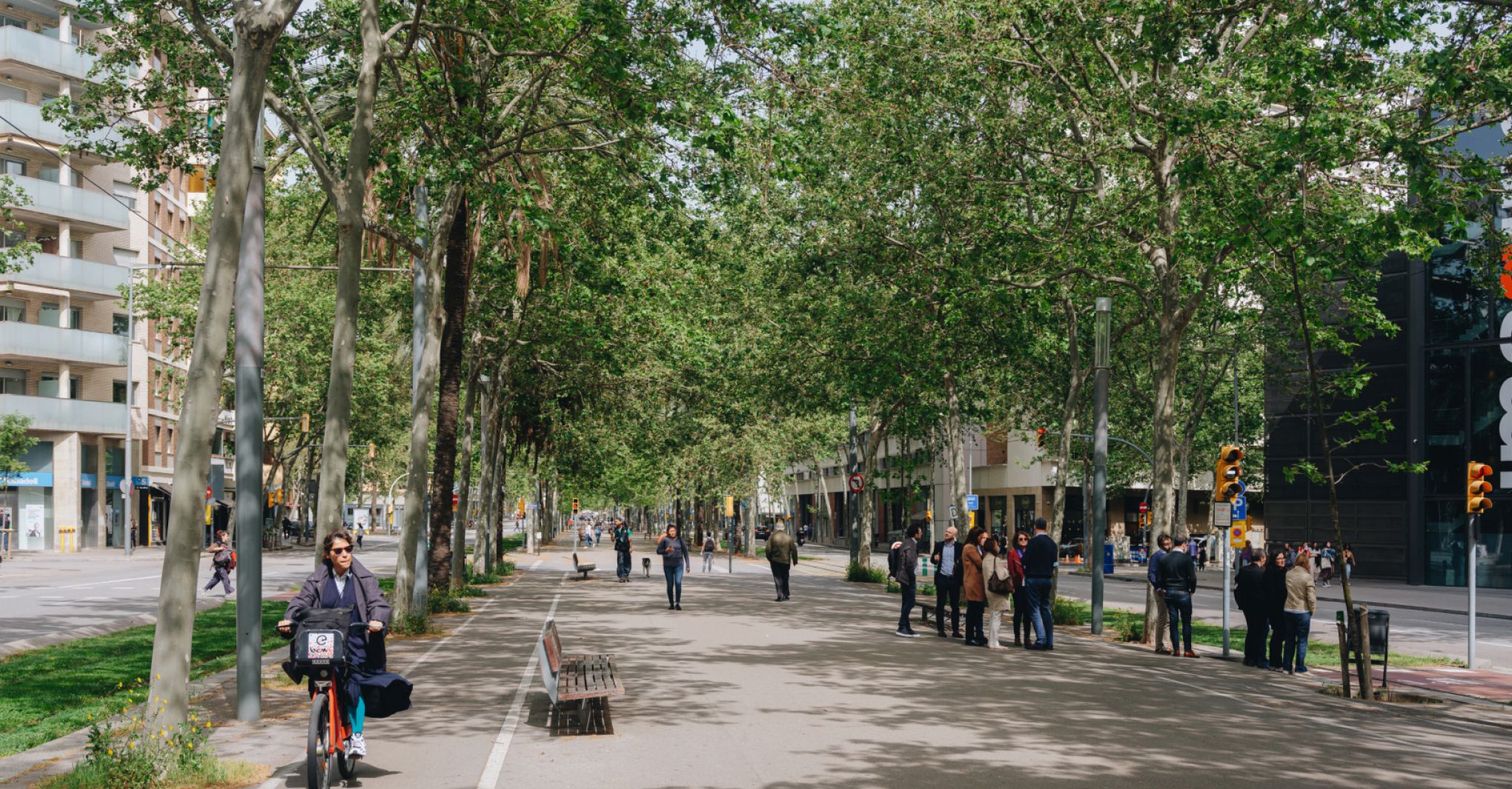 Avinguda Diagonal, Barcelona - Now (Bolt)