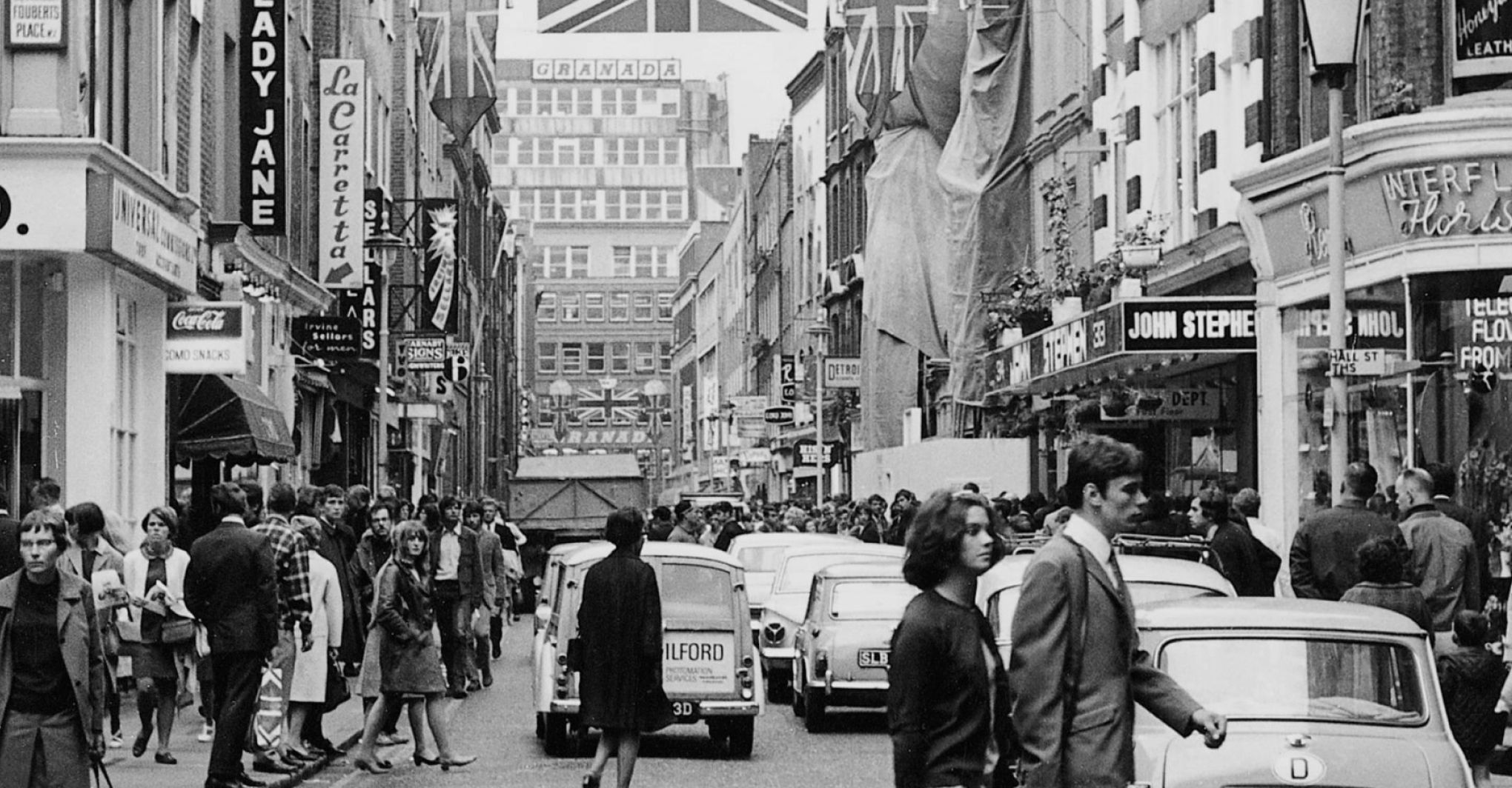 Carnaby Street, London - Before(Süddeutsche Zeitung Photo / Alamy Stock Photo)