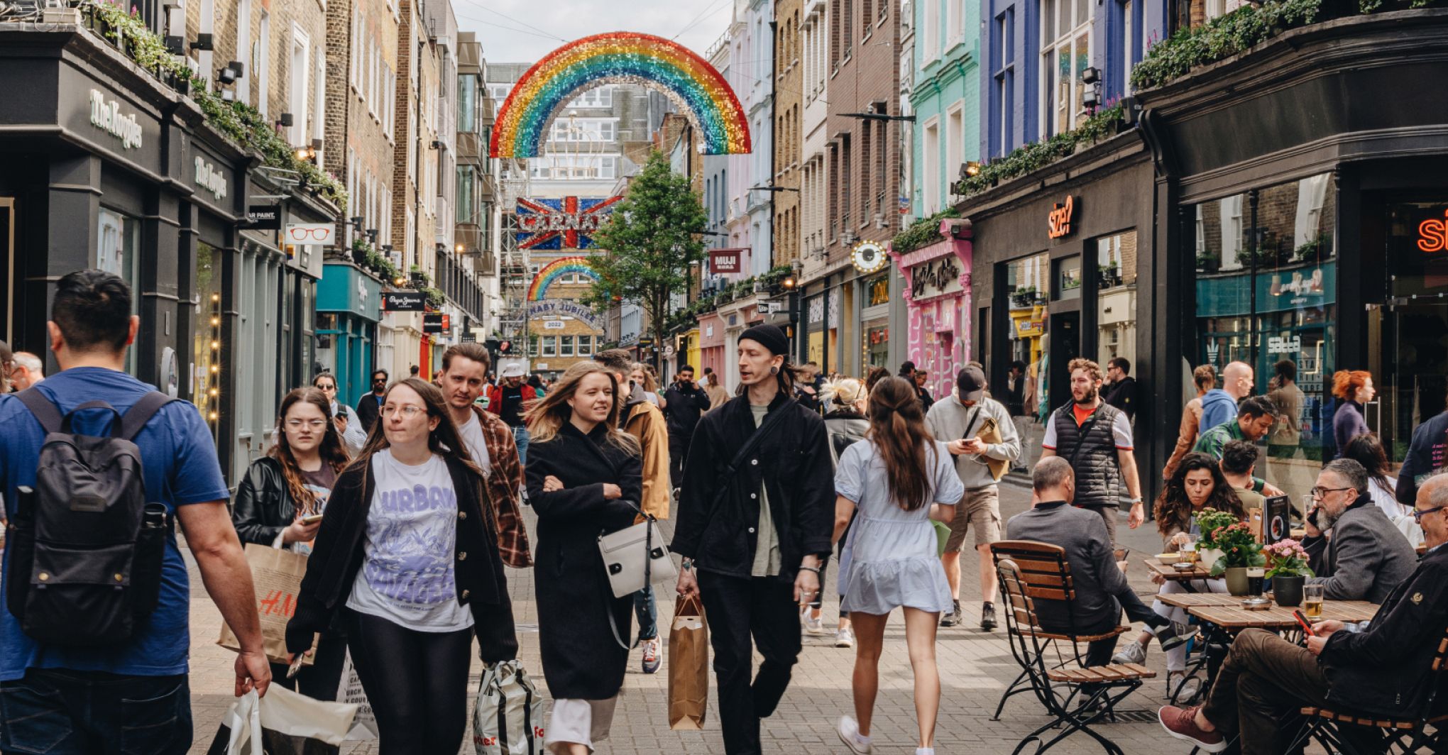 Carnaby Street, London - Now (Bolt)