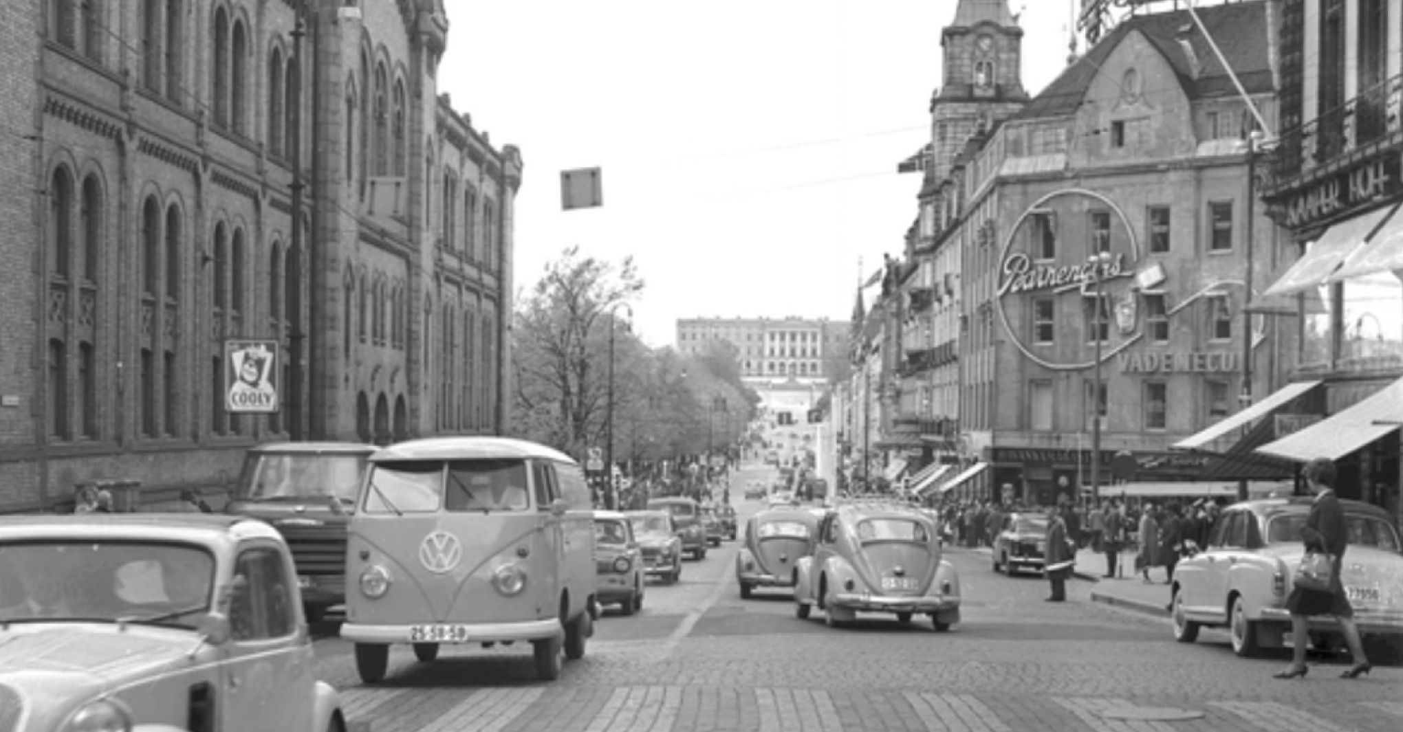 Karl Johans Gate, Oslo - Before(Oslo Museum Archives)