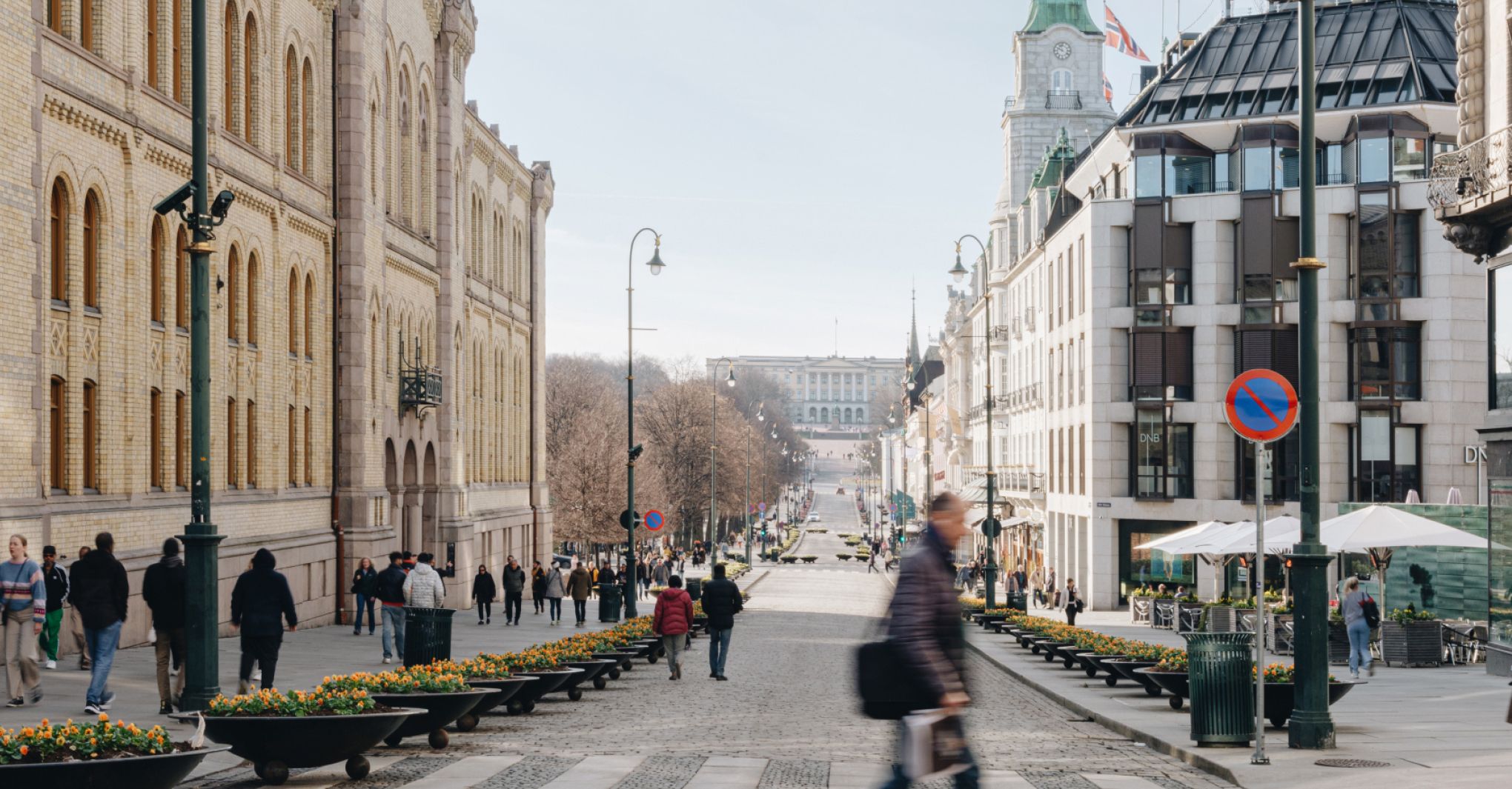 Karl Johans Gate, Oslo - Now (Bolt)