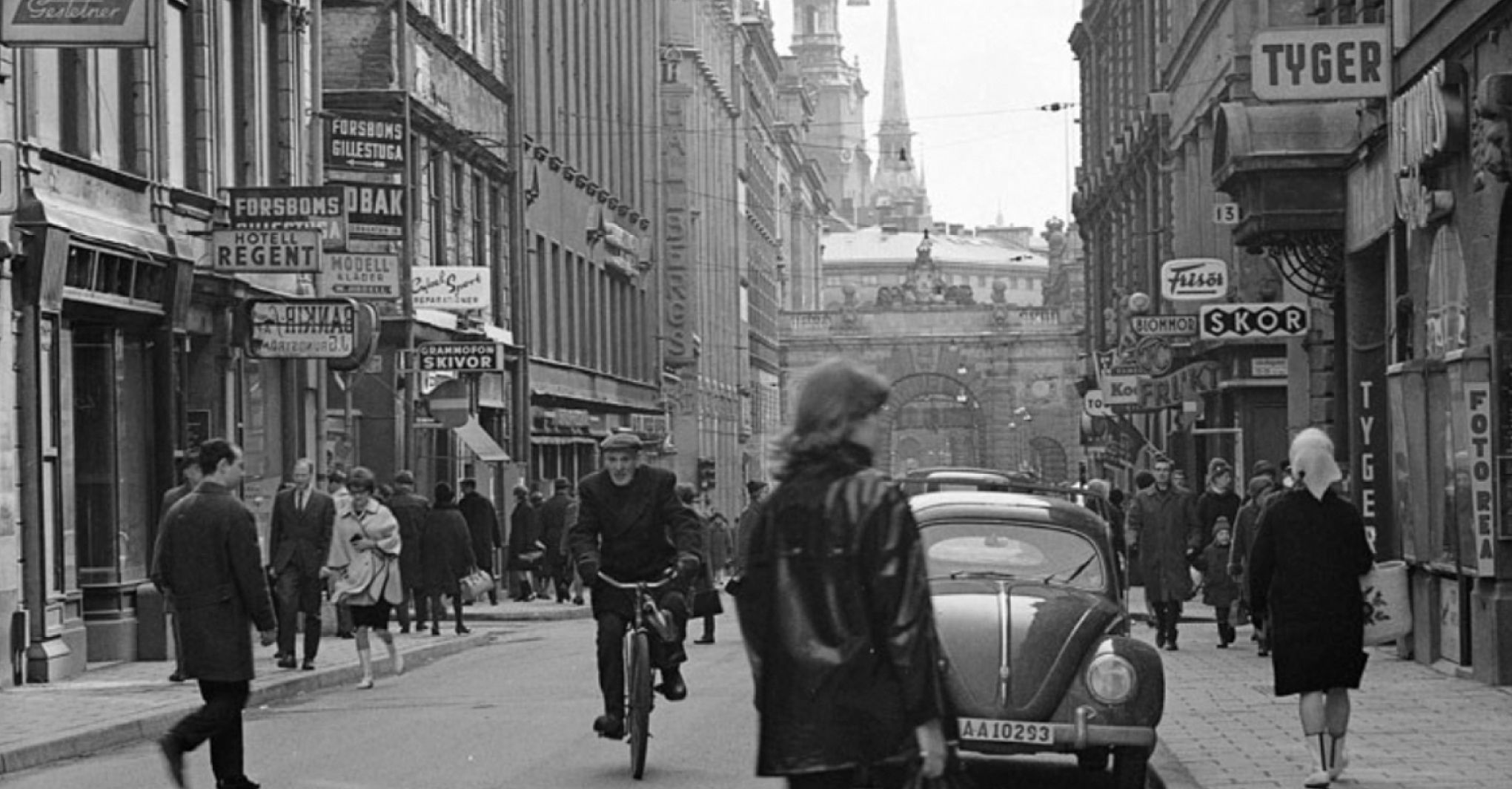 Drottninggatan, Stockholm - Before(Stockholm City Museum Archives)