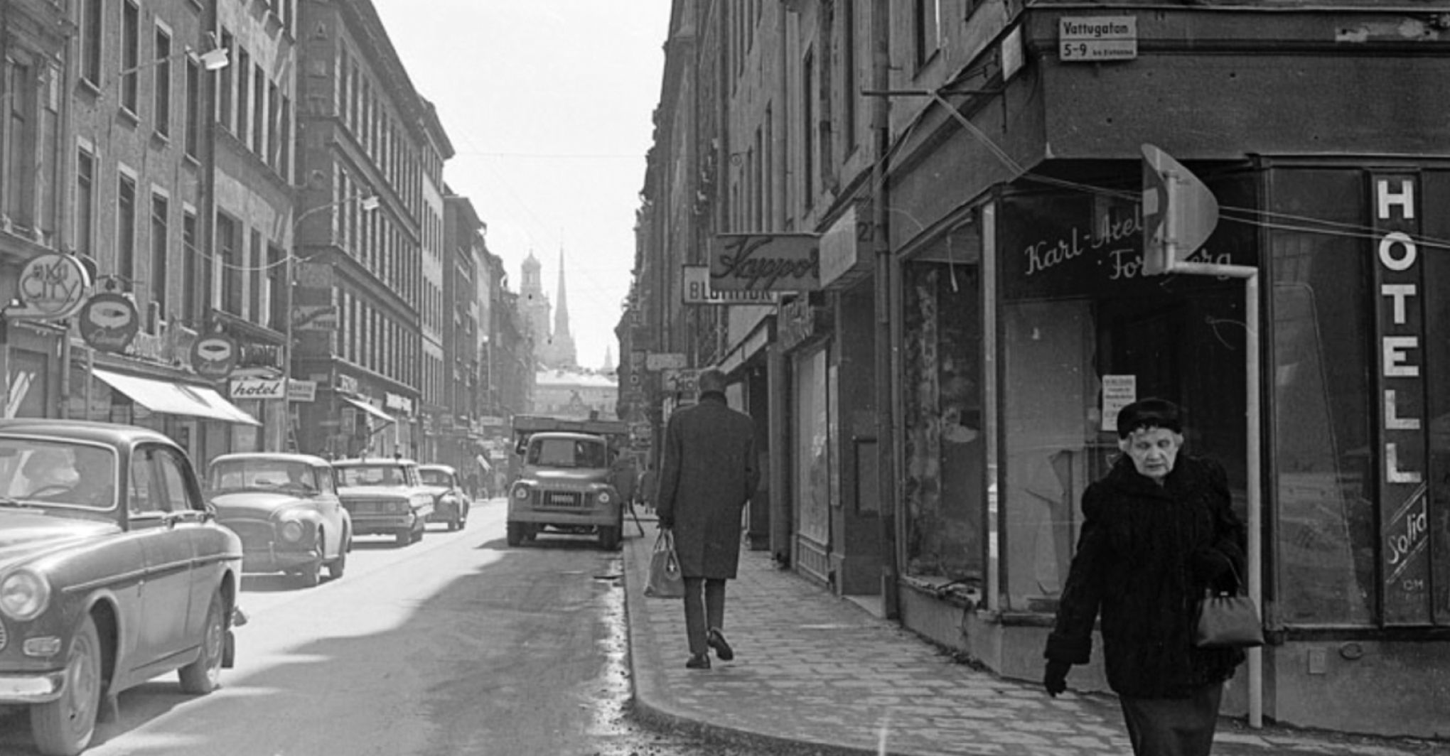 Drottninggatan, Stockholm - Before(Stockholm City Museum Archives)